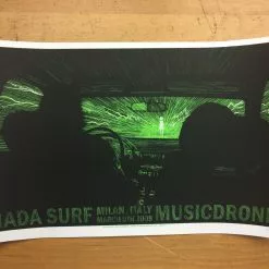 Gig Posters Nada Surf - 2008 Daniel Danger Poster Milan, ITA Musicdrome