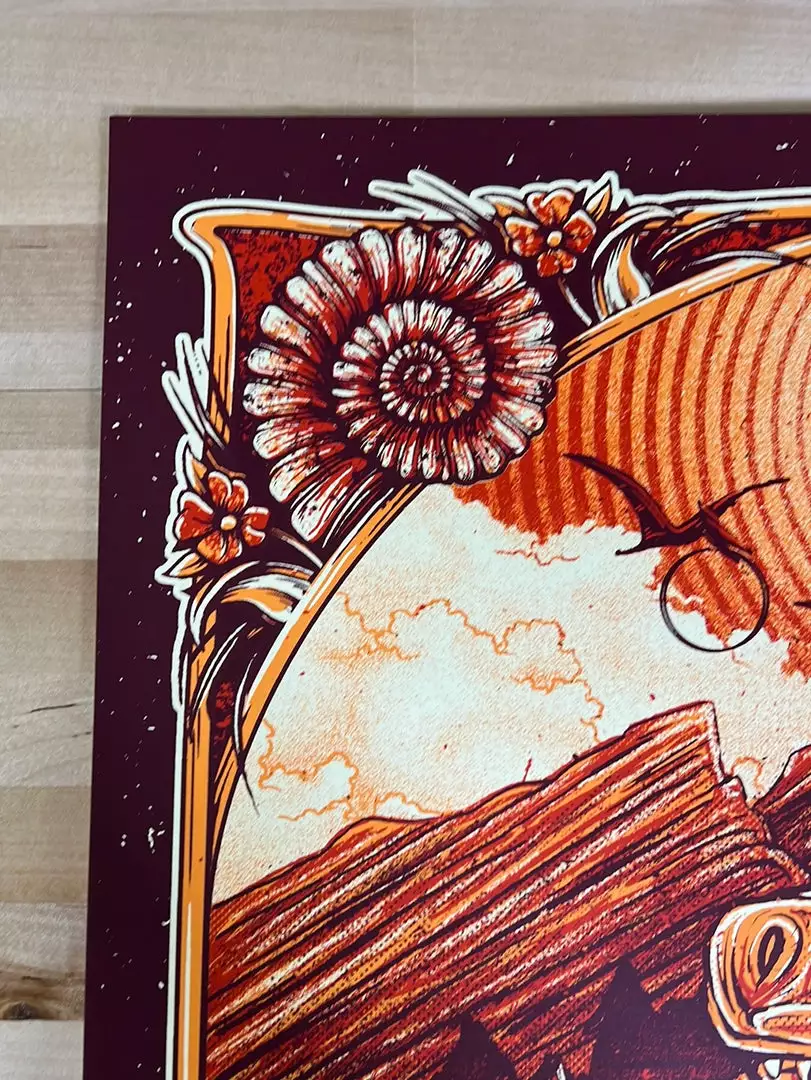 Half Hazzard Press String Cheese Incident - 2019 Half Hazard Poster Red Rocks Morrison, CO Colorado 5 Half Hazzard Press String Cheese Incident - 2019 Half Hazard Poster Red Rocks Morrison, CO Colorado