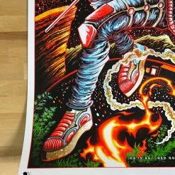 311 - 1996 Miles Tsang Poster Red Rocks Morrison, CO 1st