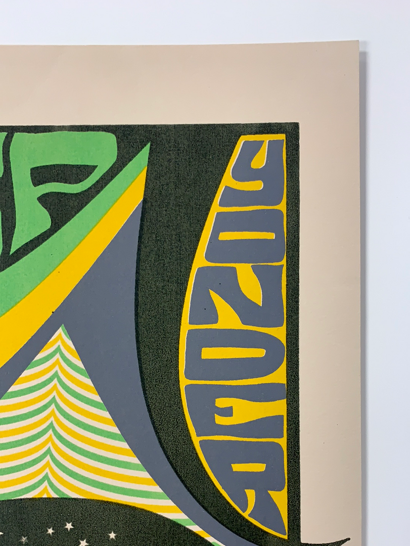 Colorado Widespread Panic Yonder - 2008/2009 Tripp Poster Denver, CO NYE 6 Colorado Widespread Panic Yonder - 2008/2009 Tripp Poster Denver, CO NYE