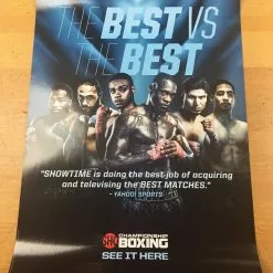 Sold Out Posters Boxing - Showtime Poster The Best Vs The Best Championship 7 Sold Out Posters Boxing - Showtime Poster The Best Vs The Best Championship