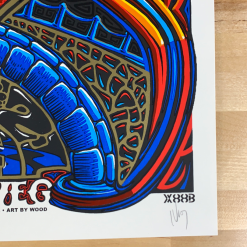 Jam In The Dam - 2006 Jeff Wood X/40 Poster Amsterdam, NED Melkweg