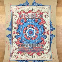 Twiddle - 2017 Derek Hatfield Poster Spring Tour 13 Twiddle - 2017 Derek Hatfield Poster Spring Tour