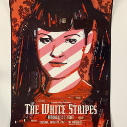 Gig Posters The White Stripes, Meg - 2003 4/29 Poster Jason Mecier Warfield Theatre San Fran 1st