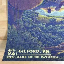 Railey Bace Prints Dave Matthews Band - 2021 Bailey Race Poster Gilford, NH 8/24 Gig Posters