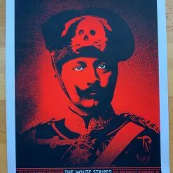 The White Stripes - 2007 Rob Jones Poster Wilmington, DE Grand Opera House Jack White