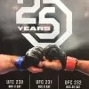 Sold Out Posters UFC 25 Years - 2018 Poster UFC 230, 231 & 232