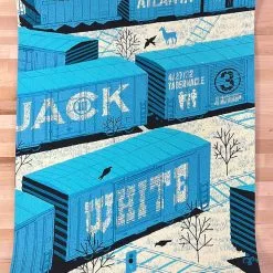 Gig Posters Jack White - 2022 Methane Studios Poster Atlanta, GA N2