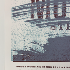 FarmBarn Art Co. Gig Posters Yonder Mountain String Band - 2007 FarmBarn Art Poster Columbus, OH