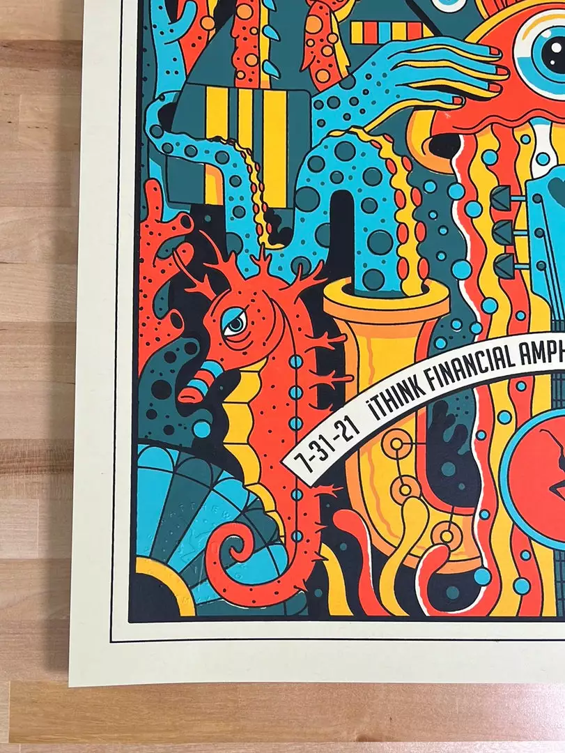 Methane Studios Gig Posters Dave Matthews Band - 2021 Methane Poster West Palm Beach, FL 7/31 8 Methane Studios Gig Posters Dave Matthews Band - 2021 Methane Poster West Palm Beach, FL 7/31