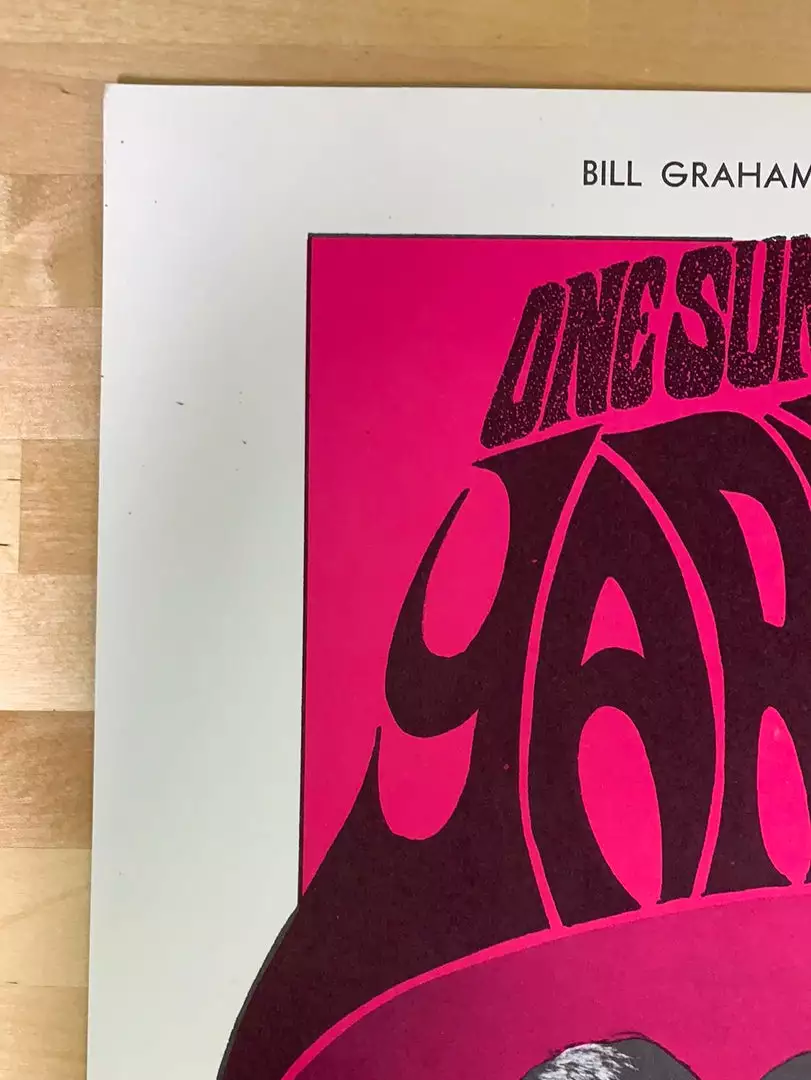 Yardbirds - 1966 John H Myers Poster San Francisco, CA The Fillmore 2nd 5 Yardbirds - 1966 John H Myers Poster San Francisco, CA The Fillmore 2nd