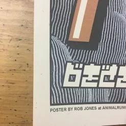 The Raconteurs - 2006 Rob Jones Poster Chicago, IL Riviera Theatre