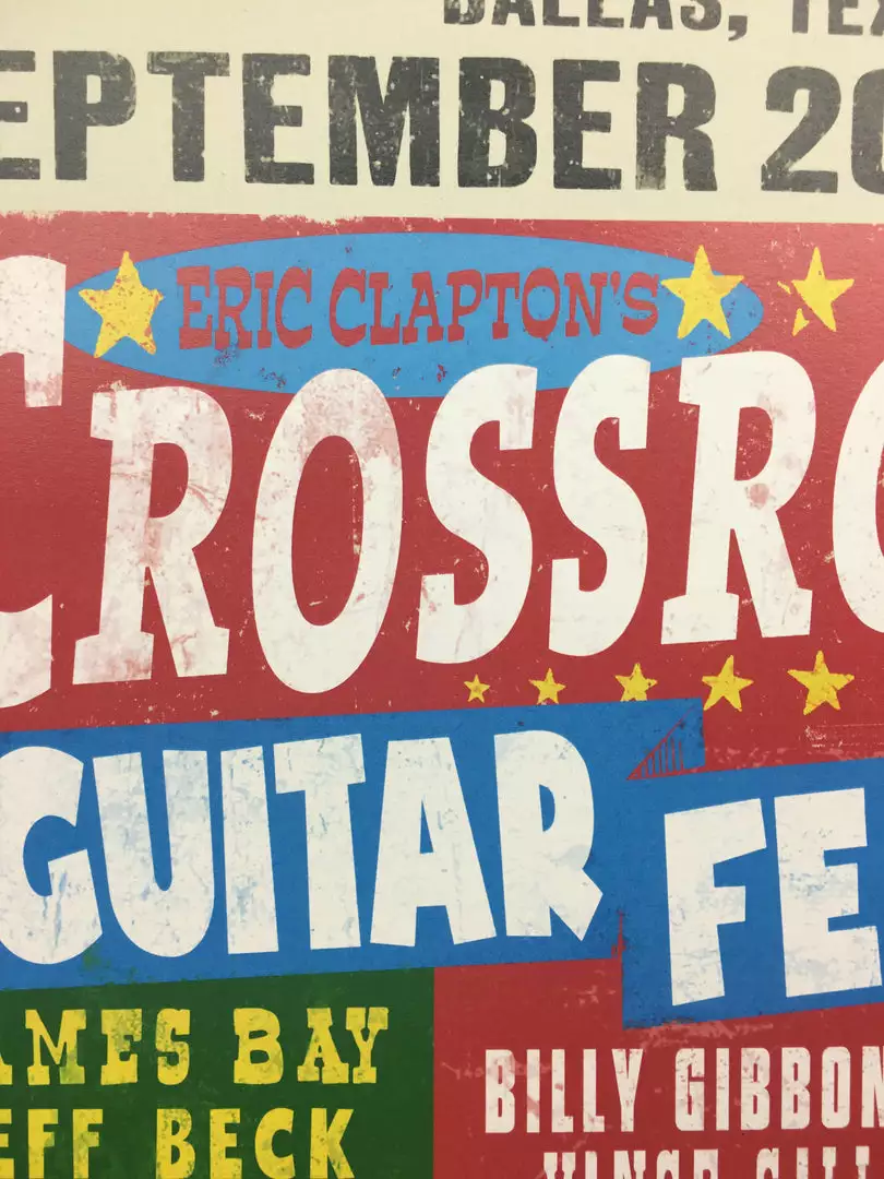 Sold Out Posters Crossroads Guitar Festival - 2019 Poster Dallas, TX American Airlines Center 4 Sold Out Posters Crossroads Guitar Festival - 2019 Poster Dallas, TX American Airlines Center