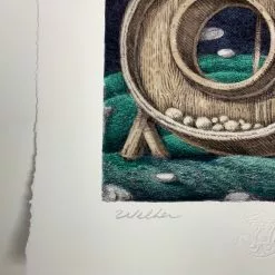 Letter A - 2021 David Welker Poster, Art Print Art Prints