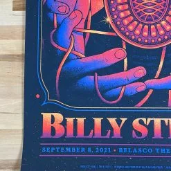 Half Hazzard Press Billy Strings - 2021 Half Hazard Poster Los Angeles, CA Gig Posters