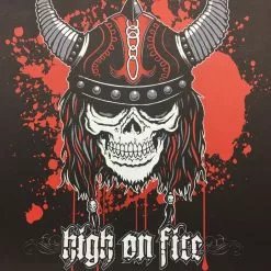 High On Fire - 2006 Jeff LaChance Poster Providence, RI The Living Room