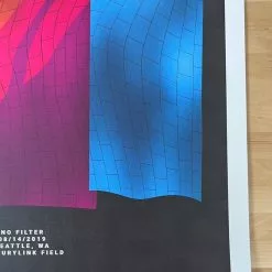 Sold Out Posters Rolling Stones - 2019 Poster No Filter Tour Seattle, WA