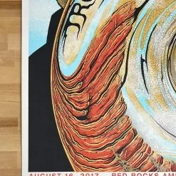 Trombone Shorty - 2017 Neal Williams Poster Red Rocks Morrison, CO Colorado