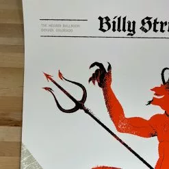 Colorado Billy Strings - 2021 Delicious Design League Poster Denver, CO 10/16 1st