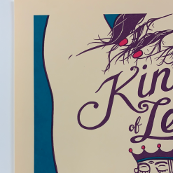 Gig Posters Kings Of Leon - 2017 Dan Grissom Poster Clarkson, MI DTE Energy