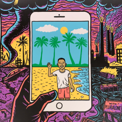 Pearl Jam - 2020 Ward Sutton Poster San Diego, CA Viejas Arena Gig Posters