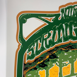 Northwest String Summit - 2010 Mike Distante Poster Plains, OR Horning's Hideout