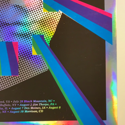 Yonder Mountain String Band - 2013 Johnny Sampson FOIL Poster Summer Tour Foil Posters 12 Yonder Mountain String Band - 2013 Johnny Sampson FOIL Poster Summer Tour Foil Posters