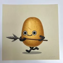 Partisan - 2020 Mike Mitchell Poster Print Food Dudes Potato AP