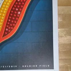 Sold Out Posters Rolling Stones - 2019 Poster Chicago, IL No Filter Tour Soldier Field 6/21