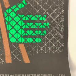 The Raconteurs - 2019 Matthew Jacobson Poster Detroit, MI 7/12 Masonic