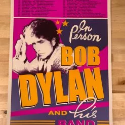 Bob Dylan - 2003 Geoff Gans Poster July August Tour Gig Posters