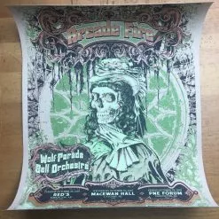 Arcade Fire - 2005 Burlesque Of North America Poster Multiple Venue Gig Posters