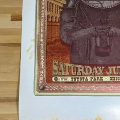 Crossroads Guitar Festival - 2007/2010 Chuck Sperry Poster, Eric Clapton Test Print