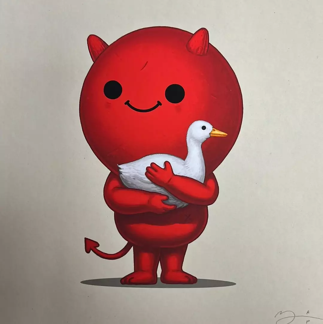 Art Prints Lucy I - 2020 Mike Mitchell Poster Print Mikeland Devil Duck AP 3 Art Prints Lucy I - 2020 Mike Mitchell Poster Print Mikeland Devil Duck AP