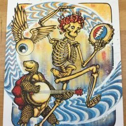 Grateful Dead, Here Comes Sunshine - 2018 Zeb Love Poster Art Print