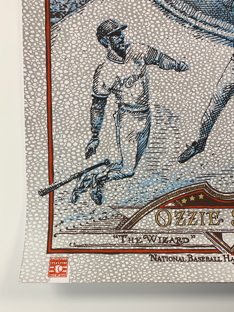 Art Prints Ozzie Smith - 2015 David Welker Poster FugScreens Studios Variant 9 Art Prints Ozzie Smith - 2015 David Welker Poster FugScreens Studios Variant