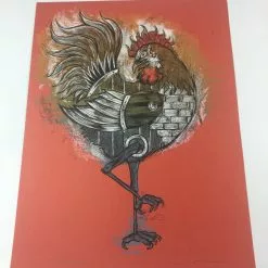 Year Of The Rooster - 2008 Dan Grzeca Poster Art Print 111/280 Art Prints