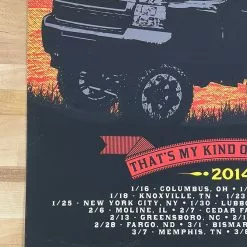 Sold Out Posters Luke Bryan - 2014 Poster That's My Kind Of Night Tour Gig Posters 13 Sold Out Posters Luke Bryan - 2014 Poster That's My Kind Of Night Tour Gig Posters