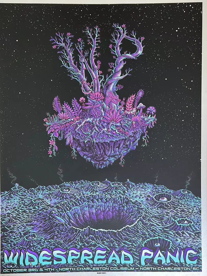 Widespread Panic - 2010 EMEK Poster Charleston, SC AP Gig Posters 3 Widespread Panic - 2010 EMEK Poster Charleston, SC AP Gig Posters
