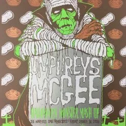 Umphrey's McGee - 2008 Todd Slater Poster San Francisco, CA Warfield Theater Gig Posters