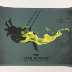 The Dead Weather - 2010 Todd Slater Poster Tulsa, OK Cain's Ballroom