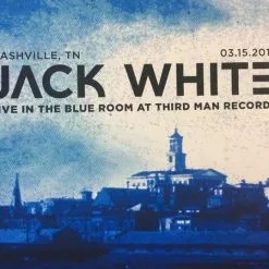 Gig Posters Jack White - 2018 Nat Strimpopulos Poster Nashville, TN Blue Room Third Man Reco 8 Gig Posters Jack White - 2018 Nat Strimpopulos Poster Nashville, TN Blue Room Third Man Reco