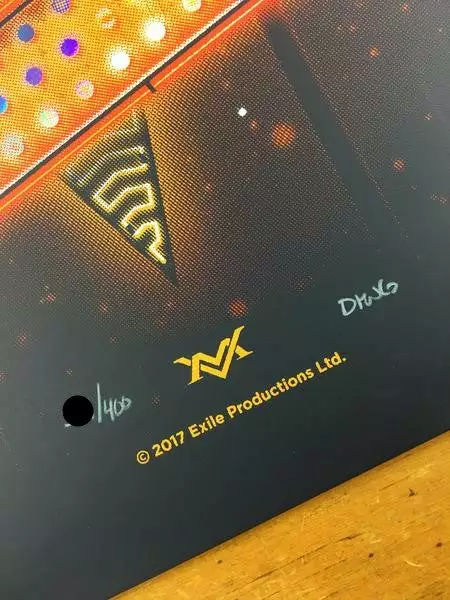 Van Morrison - 2017 DKNG Poster Los Vegas NV Caesar's Palace FOIL Foil Posters 10 Van Morrison - 2017 DKNG Poster Los Vegas NV Caesar's Palace FOIL Foil Posters