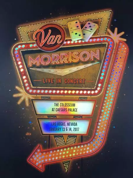 Van Morrison - 2017 DKNG Poster Los Vegas NV Caesar's Palace FOIL Foil Posters 3 Van Morrison - 2017 DKNG Poster Los Vegas NV Caesar's Palace FOIL Foil Posters