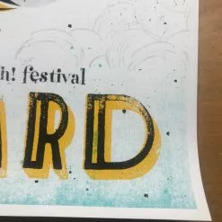 M. Ward - 2012 Eric Nyffeler Poster Sasquatch Festival