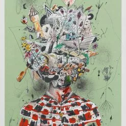 #32 - 2017 Collin Van Der Sluijs Poster/print 1/3 HPM Original Hand Painted Original Artwork