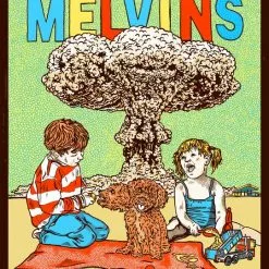 Melvins - 2018 Fugscreens Studios Poster Chicago, IL Park West