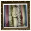 Fame Moss Kate Moss 2015 Mr. Brainwash Poster Print Bright Rainbow Ed Of 18 MBW Mr Brainwash