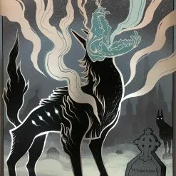 Metallica - 2019 Miss Monster Poster Warsaw, Poland FOIL