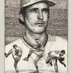 Nolan Ryan - 2015 David Welker Poster FugScreens Studios 1st